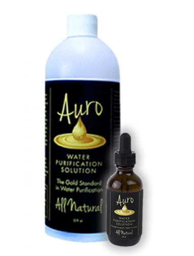 Auro Liquid Gold Water Filtration Pack with 32. oz Refill