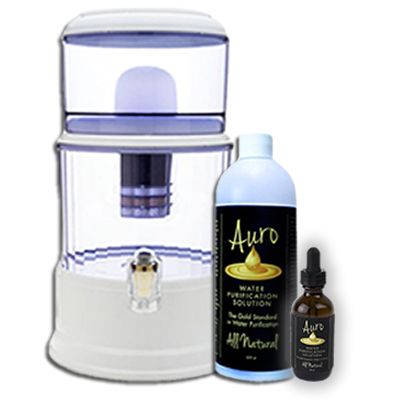 Auro Liquid Gold Water Filtration Home Kit